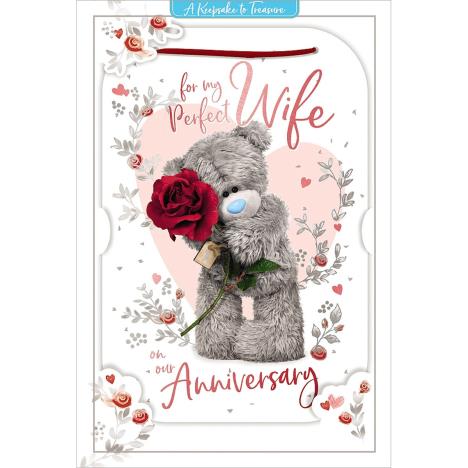 3D Holographic Wife Anniversary Me to You Bear Card £3.39